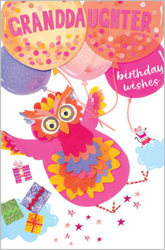 Picture of GRANDDAUGHTER BIRTHDAY CARD